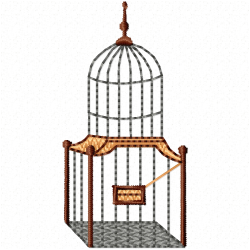 Bird Houses Embroidery Design 6 Bird Houses Embroidery Design 6